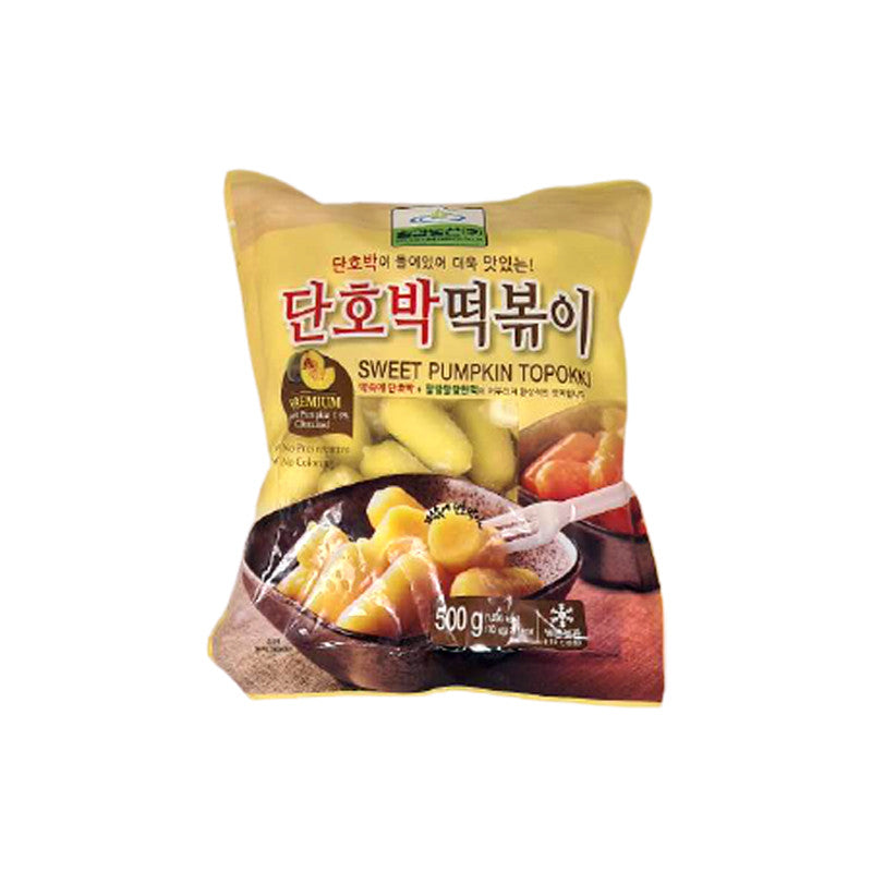 Chilgab Reiskeks Tteokbokki mit Süßer Kürbis 500g (단호박 떡볶이)