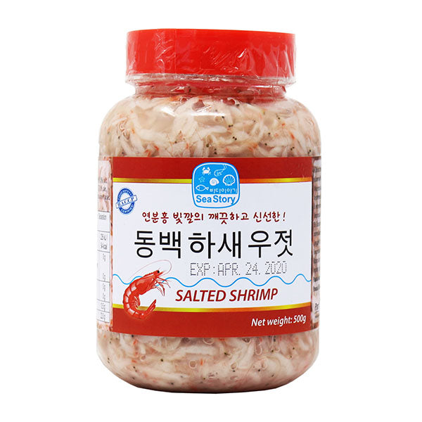 Pickled Shrimp 'SS' (Jeot). frozen 500g (새우젓)