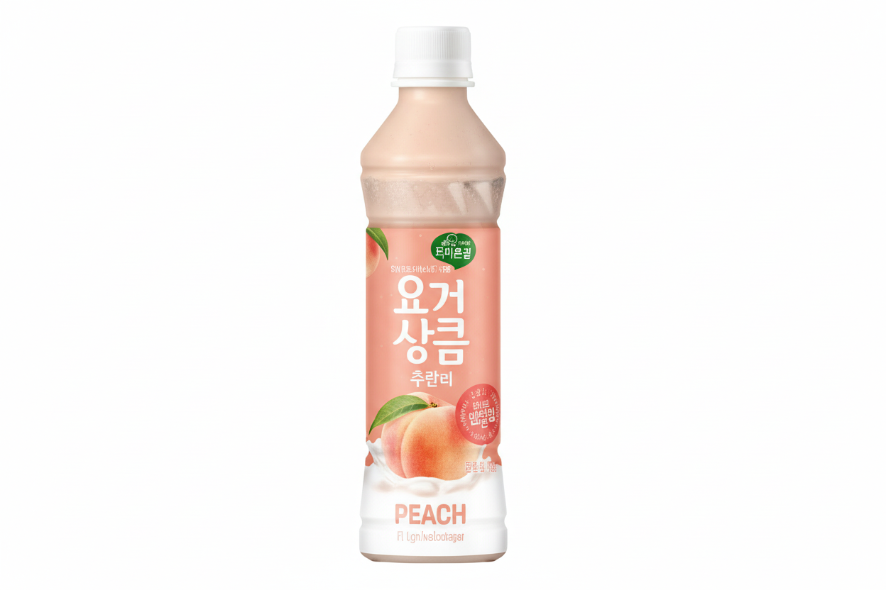 [Woongjin] Nature's My Love YOGUR – Peach (요거상큼 복숭아) (340ml)