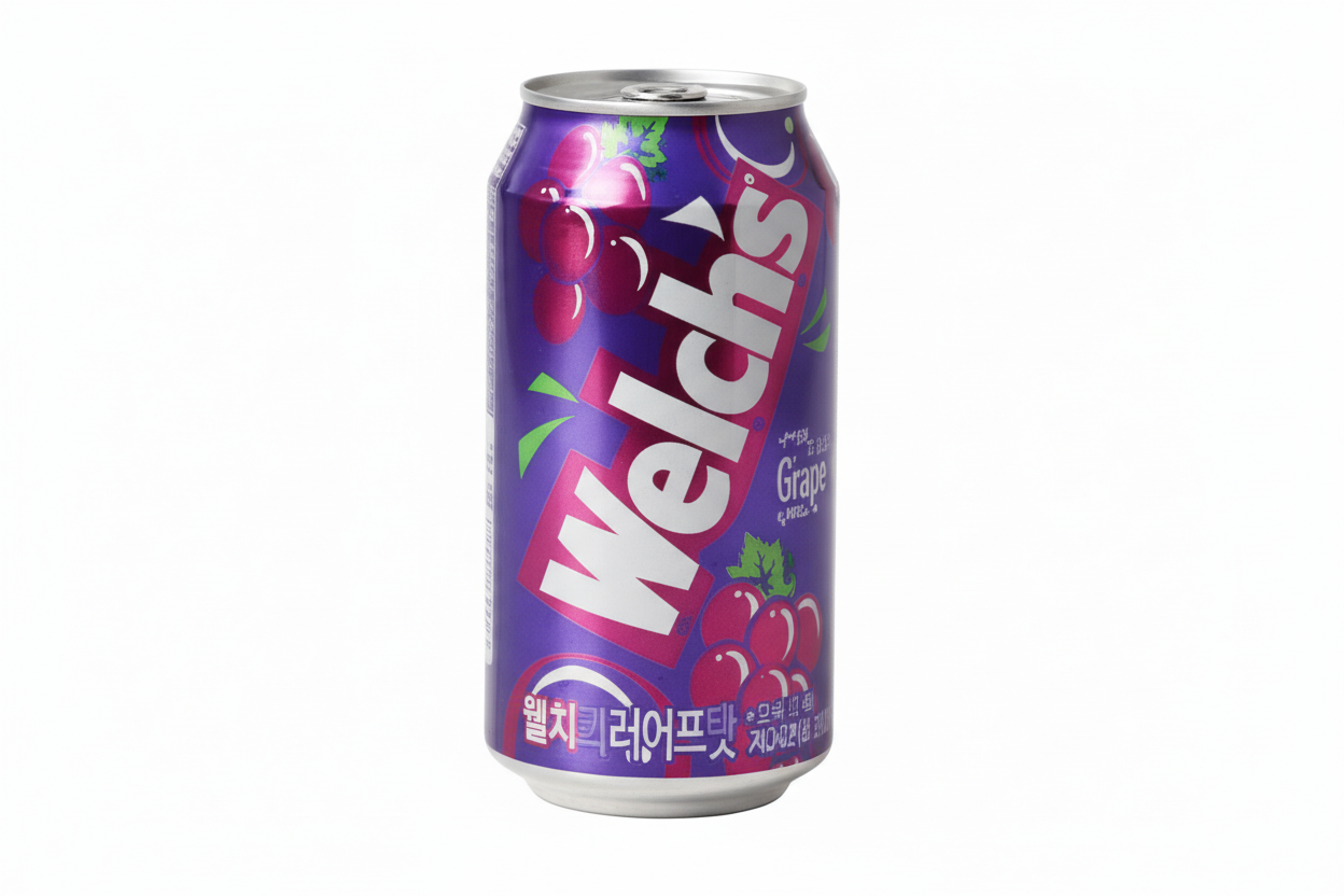 [Welch's] Welch's Grape (웰치스 포도) (355ml)