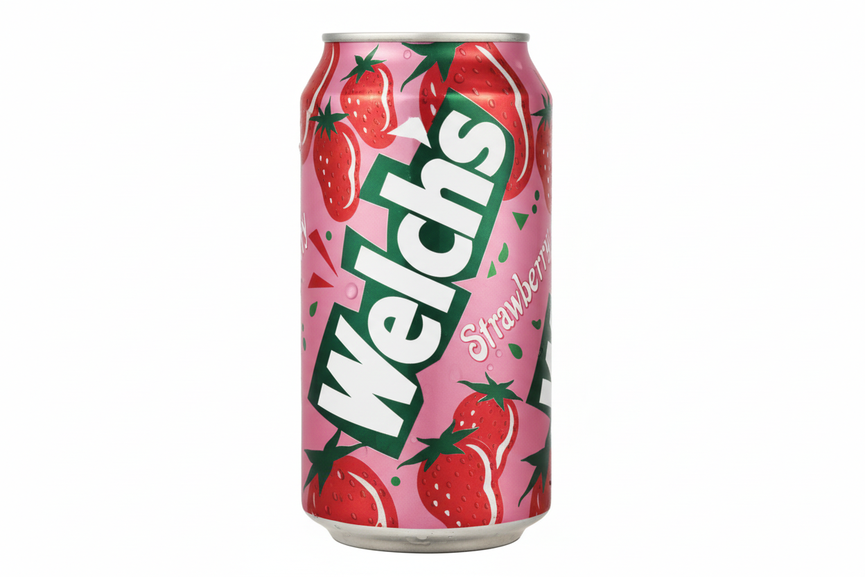 [Welch's] Welch's Strawberry (웰치스 딸기) (355ml)