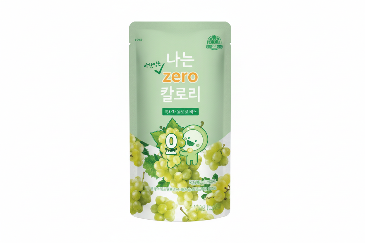 [TWF] Mi Pick – Green Grape Ade Zero (미픽 샤인머스캣/청포도 에이드 제로) (240ml)