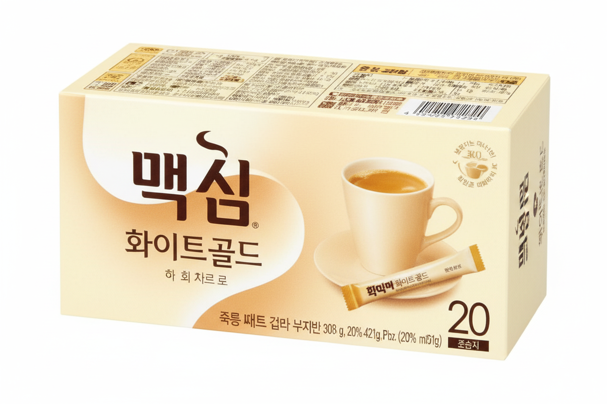 [Dongseo] Maxim Coffee Mix White Gold (맥심 커피 믹스)(234g)