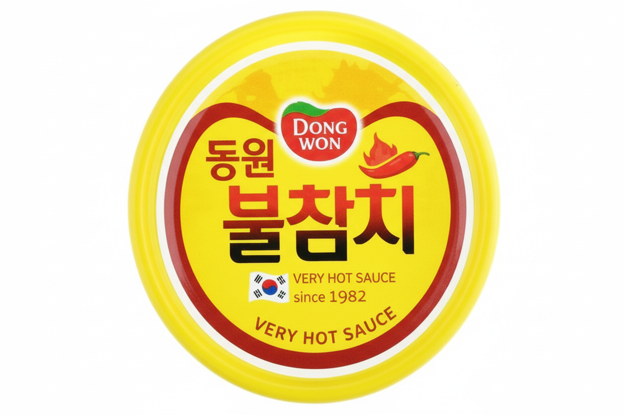 [Dongwon] Canned Tuna – Double Hot Pepper (동원 고추참치) (135g)