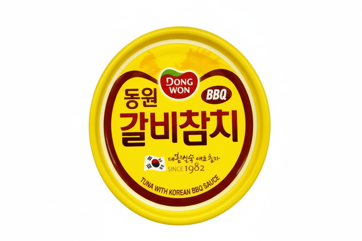 [Dongwon] Canned Tuna – Korean BBQ Sauce (동원 불고기참치) (135g)