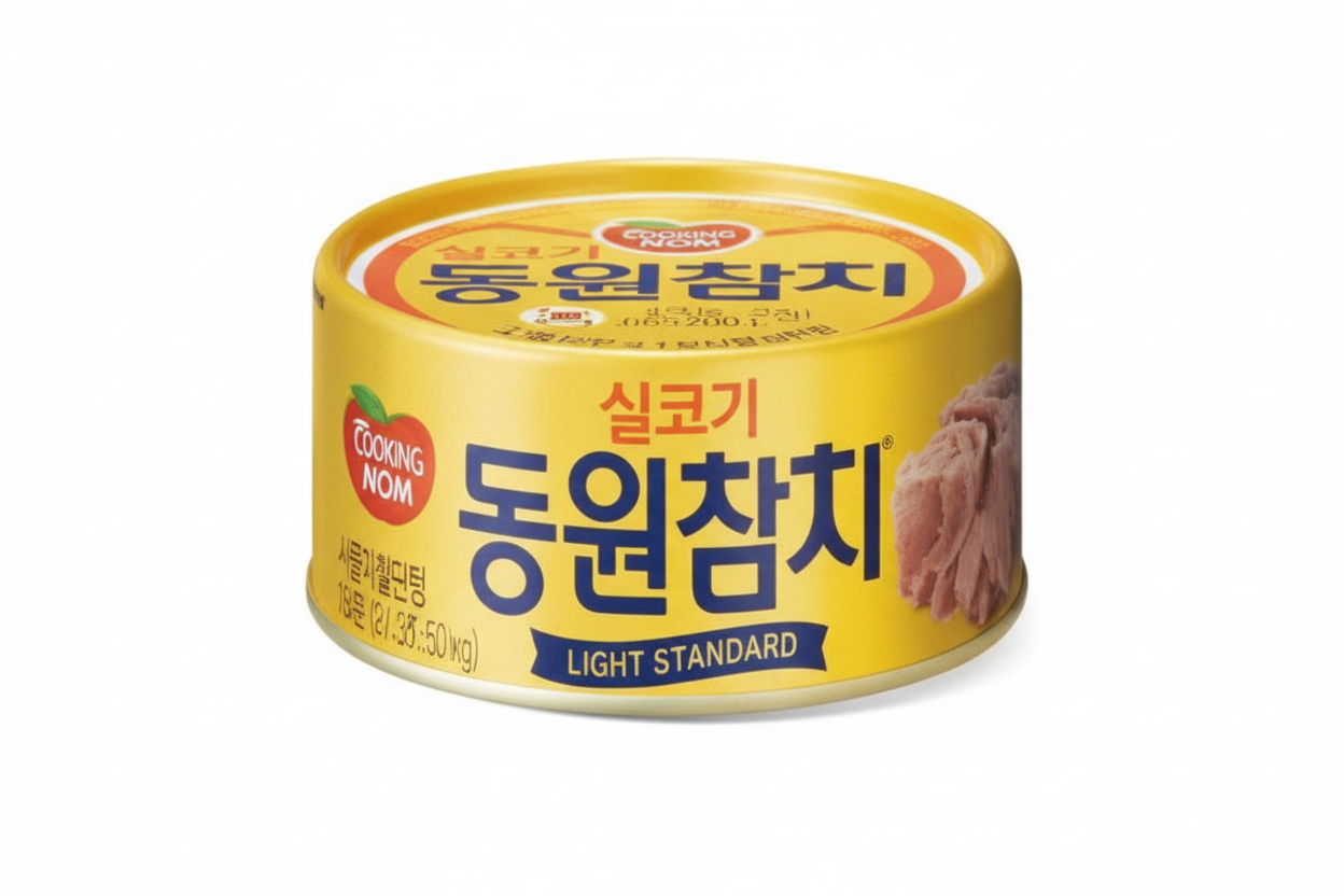 [Dongwon] Canned Tuna – Light Standard (DHA) (동원참치 살코기) (250g)
