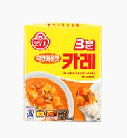 [Ottogi] 3 Minutes Retort Curry Medium Hot 200g(3분 카레 약간 매운맛)