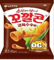 [Lotte] Kkokkalcorn Roasted Corn 67g(꼬깔콘 군옥수수 맛)