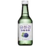 [Lotte] Chum Churum Soju Blueberry 12% 350ml(순하리 블루베리)