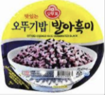 [Ottogi] Microwavable Cooked Black Rice 210g