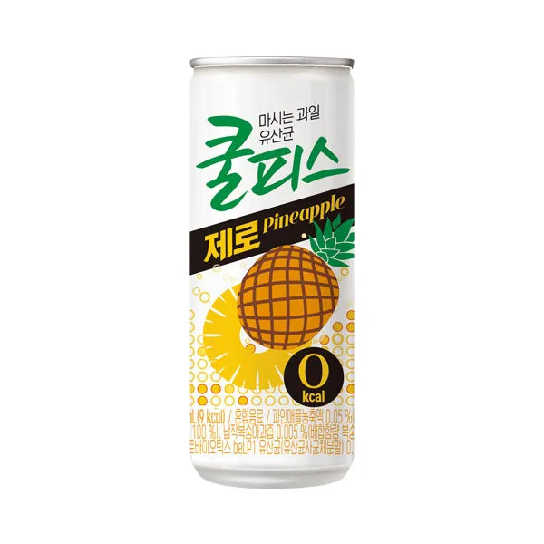 [D.F&B] Coolpis Zero – Pineapple Flavor (쿨피스 제로 파인애플) (230ml)