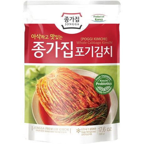 JONGGA  Poggi Kimchi 500g(종가 포기 김치)