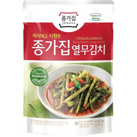 JONGGA  Kimchi Yeolmu 500g(종가 열무김치)