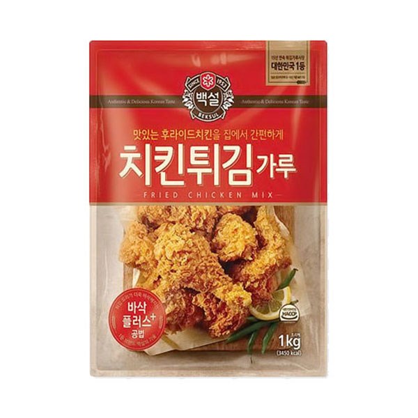 Frying Mix For Chickens (백설 튀김가루)(1Kg)