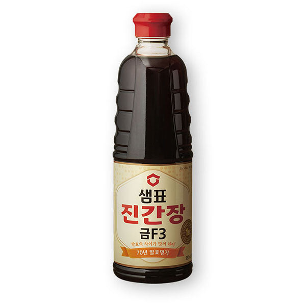 [SEMPIO] Soy Sauce Jin Gold F3 (샘표 진간장 금F3)(500ml)
