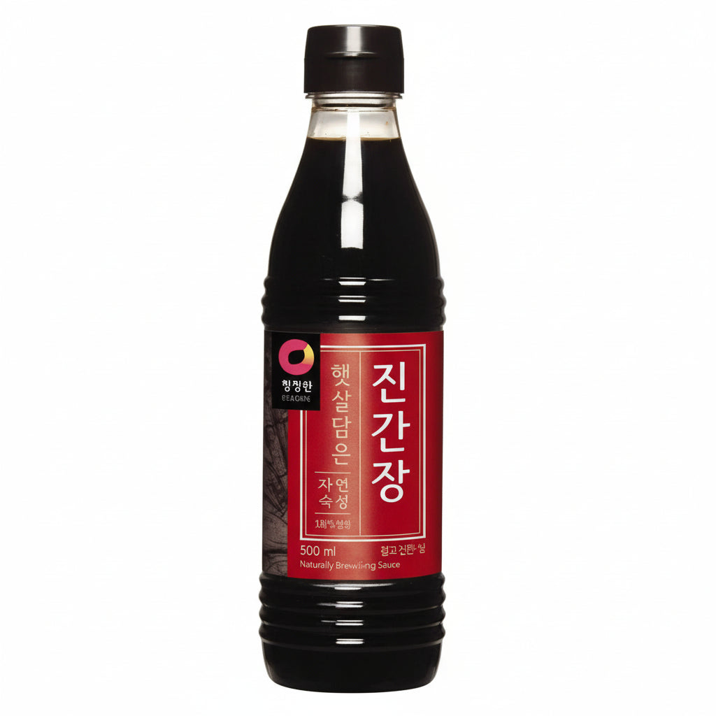 [Chung jung one] Soy sauce naturally brewed Jin(청정원 햇살담은 진간장)(500ml)