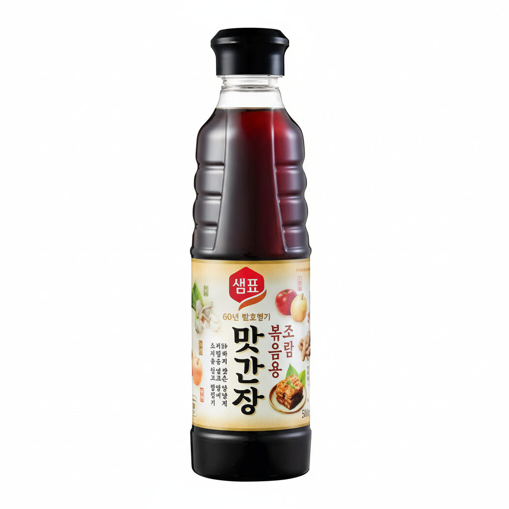 [SEMPIO] Soy Sauce Matganjang-Seasoned Soy Sauce (샘표 맛간장)(500ml)
