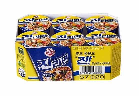 [OTTOGI] Cup Ramen, Jin, mild - single product(오뚜기 진라면 순한맛 컵 1개입)(65g)