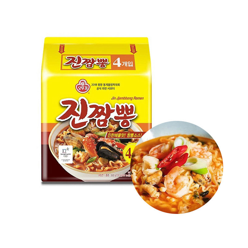 [OTTOGI] Ramen Jin, Jjambbong (오뚜기 진짬뽕 4개입)(4x130g)