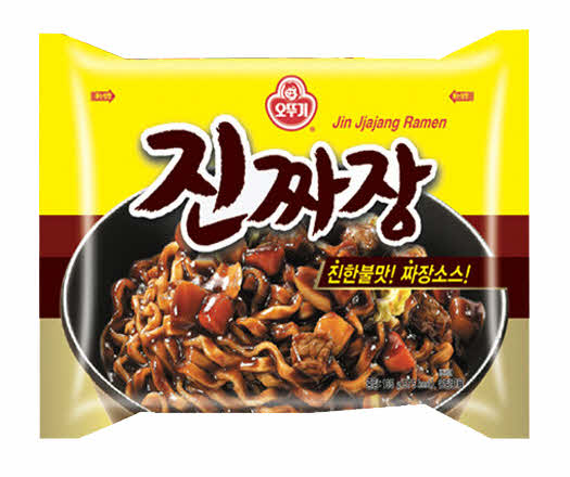 [OTTOGI] Ramen Jin, Jjajang (오뚜기 진짜장 4개입)(4x1.35g)