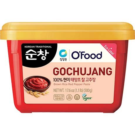 [O'FOOD] Red Pepper Paste Gochujang(순창 고추장)(500G)