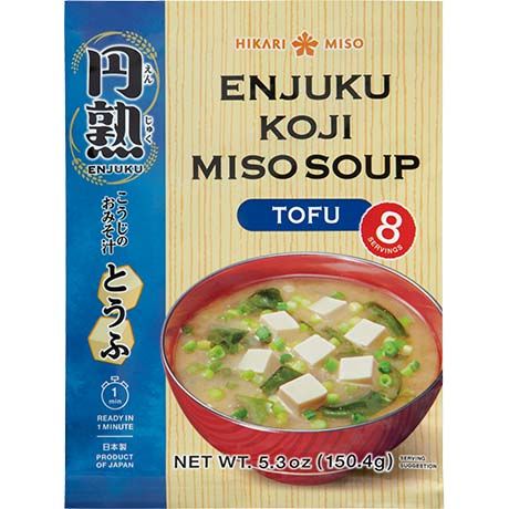 HIKARI MISO  Miso Soup Enjuku Koji Tofu 150.4g(일본 미소 수프)