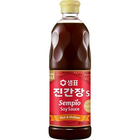 [SEMPIO]  Soy Sauce Jin S (샘표 진간장)(860ml)