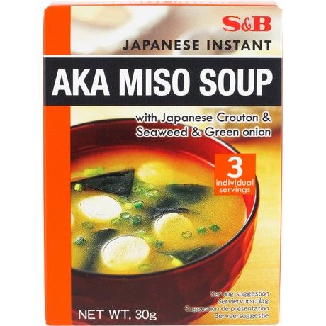 [S&B] Instant Soup Aka Miso (30g)