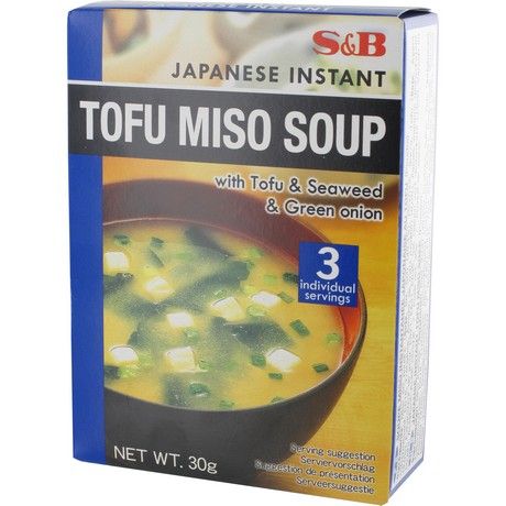 [S&B] Instant Miso Soup Tofu (30g)