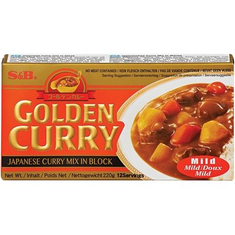 [S&B] Curry Block for Golden Curry Japanese (220g)