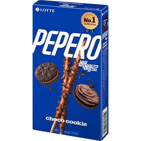 [LOTTE] PEPERO  Biscuit Sticks Choco Cookie(빼빼로 초코쿠키)(32g)
