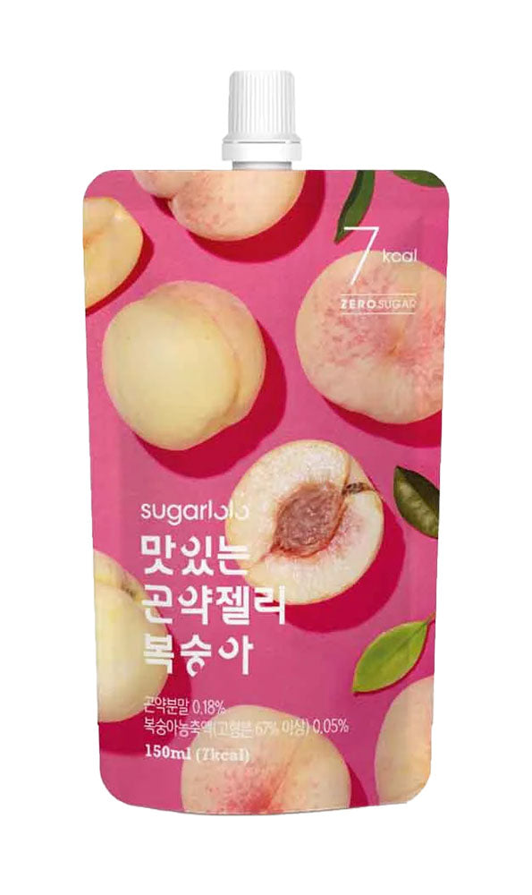 [Konjac Jelly] Peach (곤약젤리 복숭아)(150g)