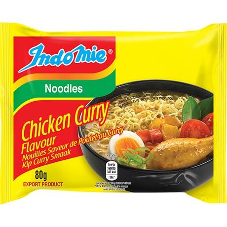 [INDOMIE] Instant Noodles Chicken Curry (80G)