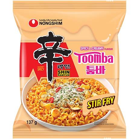 [NONGSHIM] Instant Noodles Shin Ramyun Toomba (신라면 툼바)(137g)
