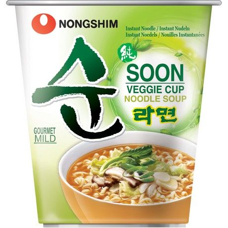 [NONGSHIM] Instant Noodles Soon Veggie Cup (67g)