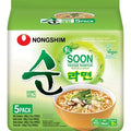 [NONGSHIM] Instant Noodles Soon Veggie Ramyun (5X112g)