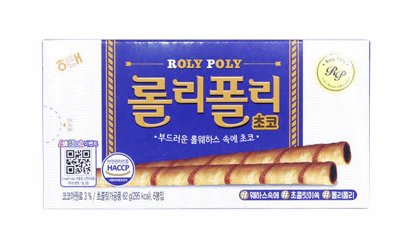 [HAITAI] BISCUIT New rolypoly(롤리폴리)(62g)