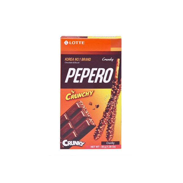 [LOTTE] Pepero Crunchy)(빼빼로 크런치)(39g)