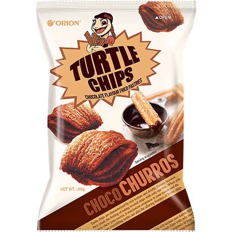 [ORION] Turtle Chips Choco Churros (오리온 꼬북칩)(80g)
