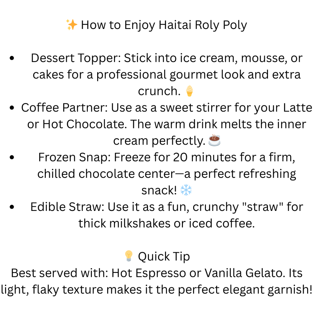 [HAITAI] BISCUIT New rolypoly(롤리폴리)(62g)