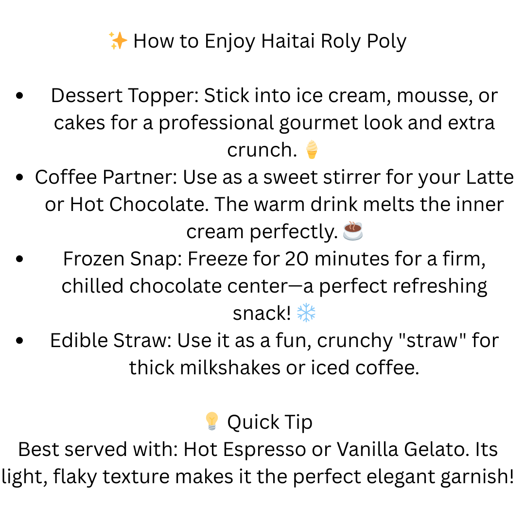 [HAITAI] BISCUIT New rolypoly(롤리폴리)(62g)