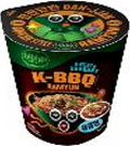 [Bibigo] K-BBQ Flavoured Sweet&Spicy Cup Ramyun 98g(바베큐맛 볶음면)