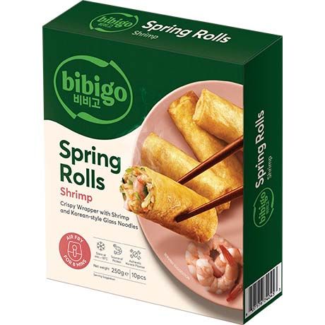 BIBIGO  Spring Roll Shrimps 10 PCS 250g(비비고 새우맛)