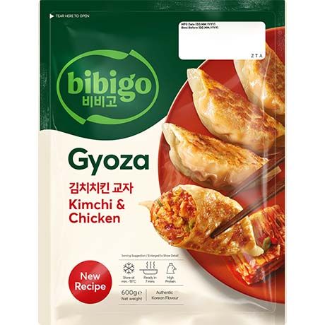 BIBIGO  Gyoza Kimchi & Chicken 600g(김치치킨 교자만두)