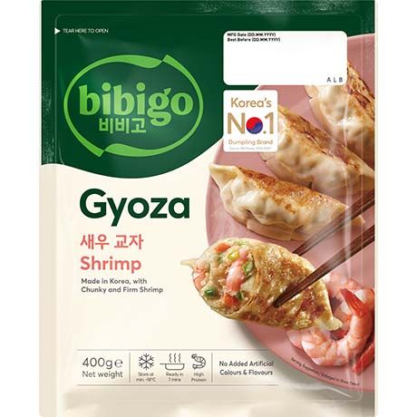 BIBIGO  Gyoza ShrimpBIBIGO  Gyoza Shrimp 400g(비비고 새우 만두)