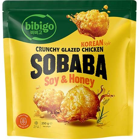 BIBIGO  Fried Chicken Soy & Honey Sobaba 250g(비비고 소바 치킨)
