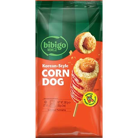 BIBIGO  Corn Dog Korean Style 240g(비비고 콘도그)