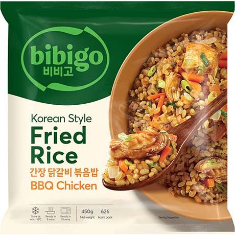 BIBIGO  Fried Rice Korean BBQ Chicken 450g(비비고 간장 닭갈비 볶음밥)