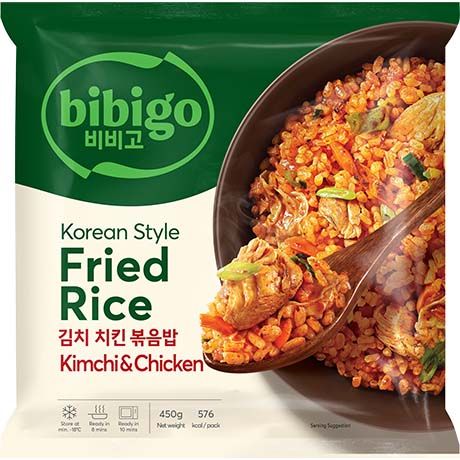 BIBIGO  Fried Rice Korean Kimchi Chicken 450g(비비고 김치 치킨 볶음밥)