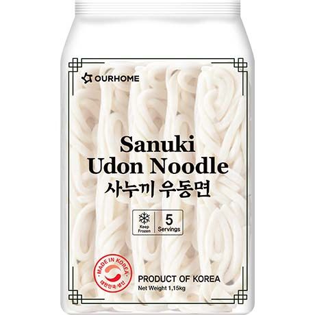 OUR HOME  Udon Noedels Japanse Stijl 1.15kg(사누끼 우동면 냉동)